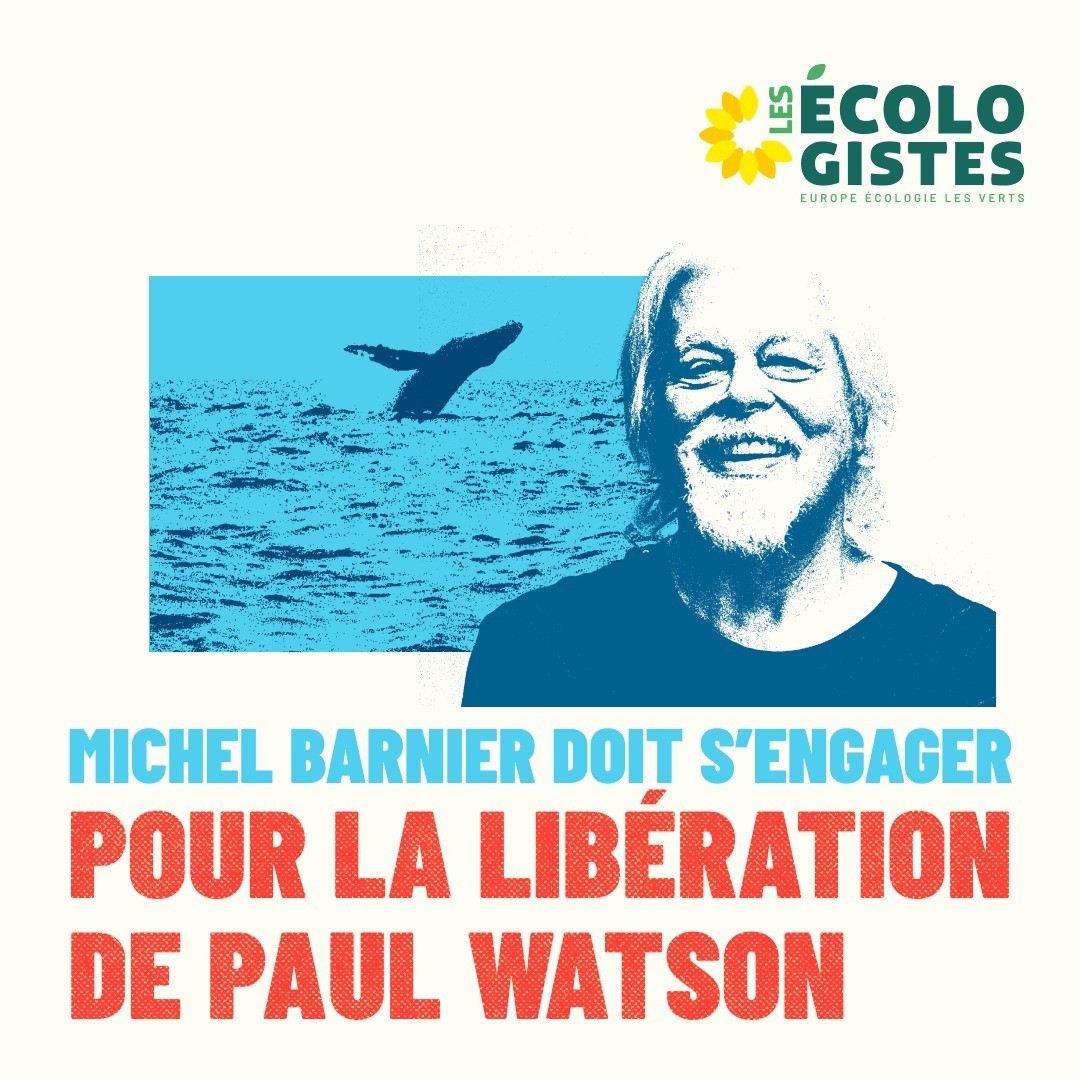 Libération de Paul Watson : interpellez Michel Barnier !